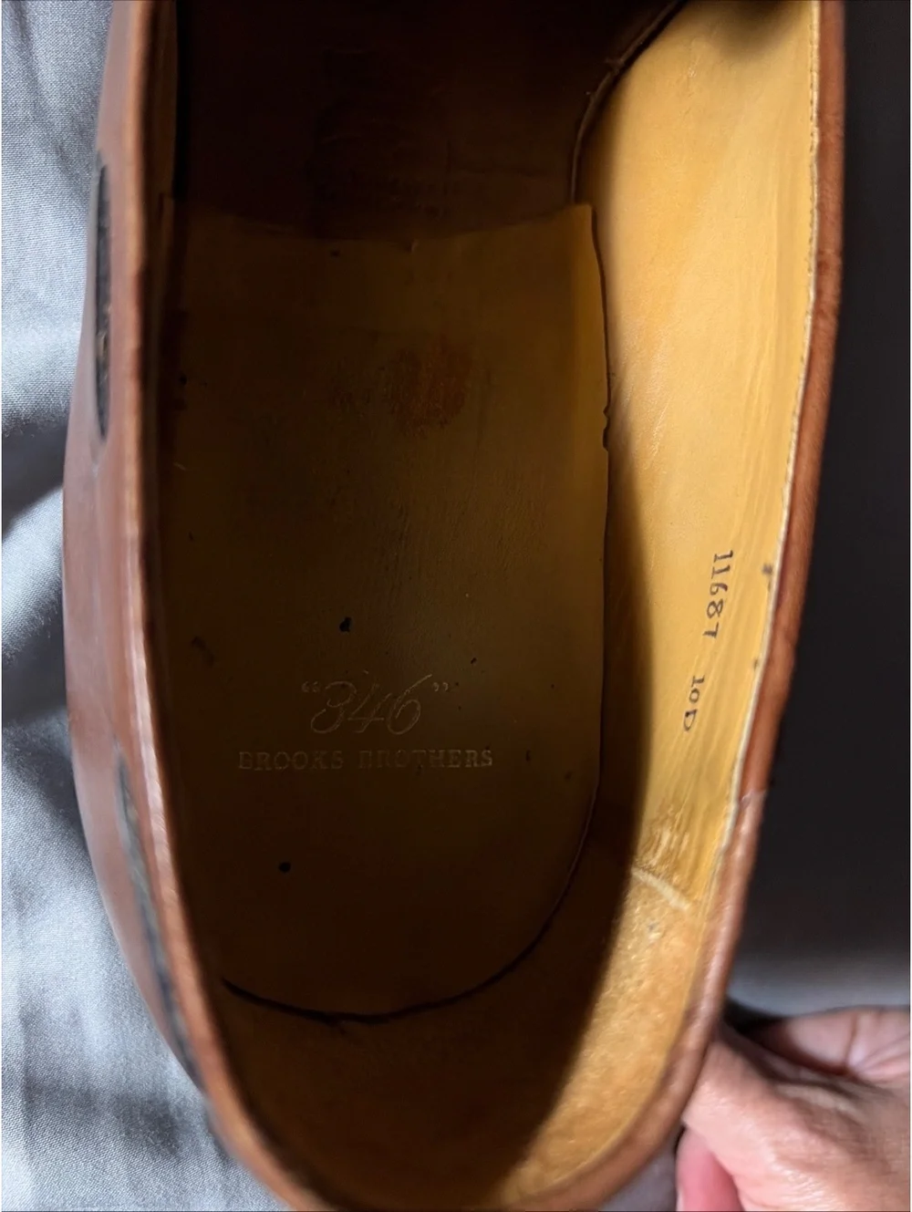 Brooks Brothers Brown Leather Tassel Loafers Size 10D
